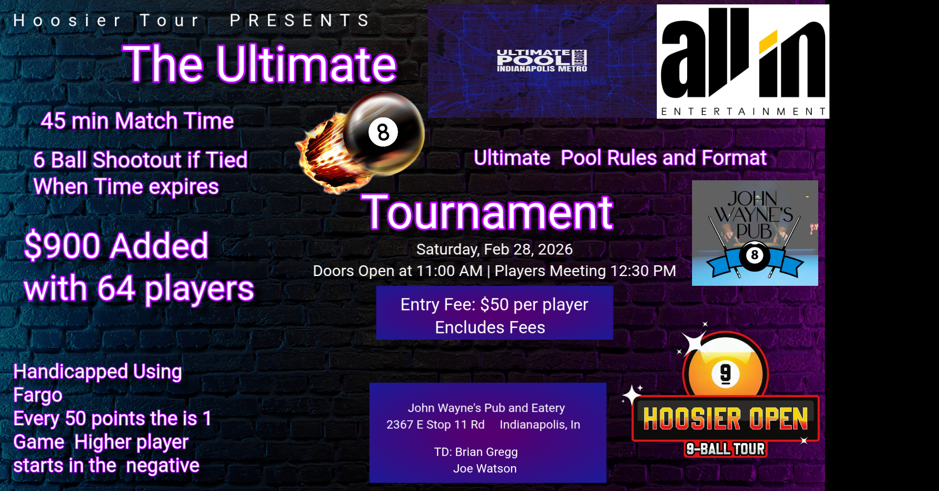 Championship Final – Ultimate 8 Ball Tournament